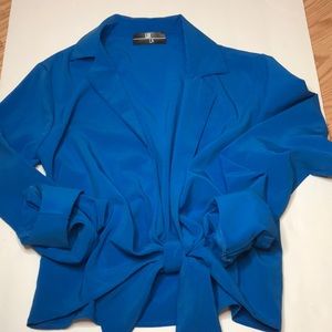 Blue Collar Toe Cropped Top